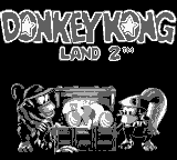Donkey Kong Land 2 (USA, Europe) Title Screen